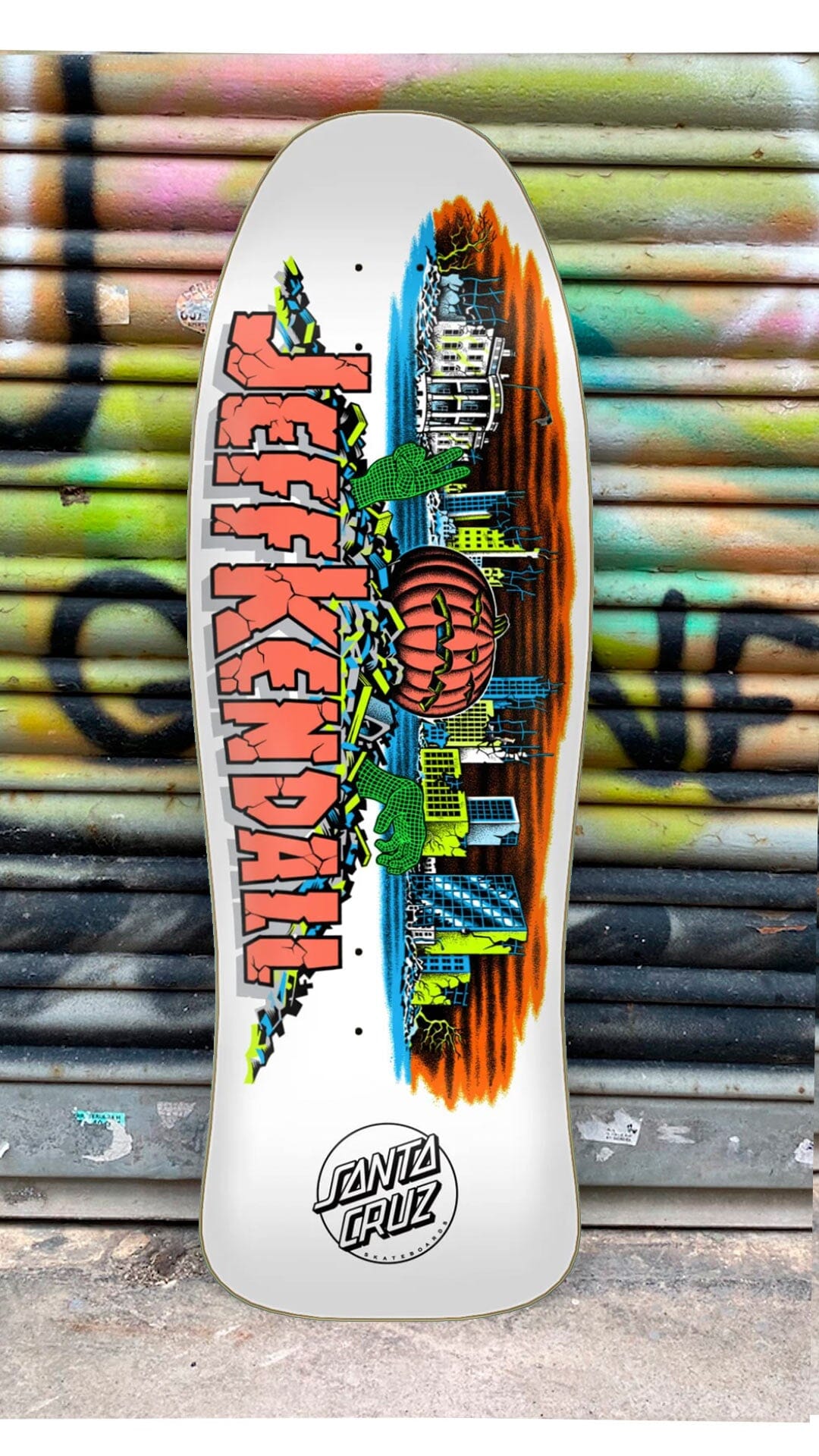 Santa Cruz Kendall Pumpkin Reissue Skateboard Deck PREBOOK - Tabla Skate Tablas Santa Cruz Skateboards 