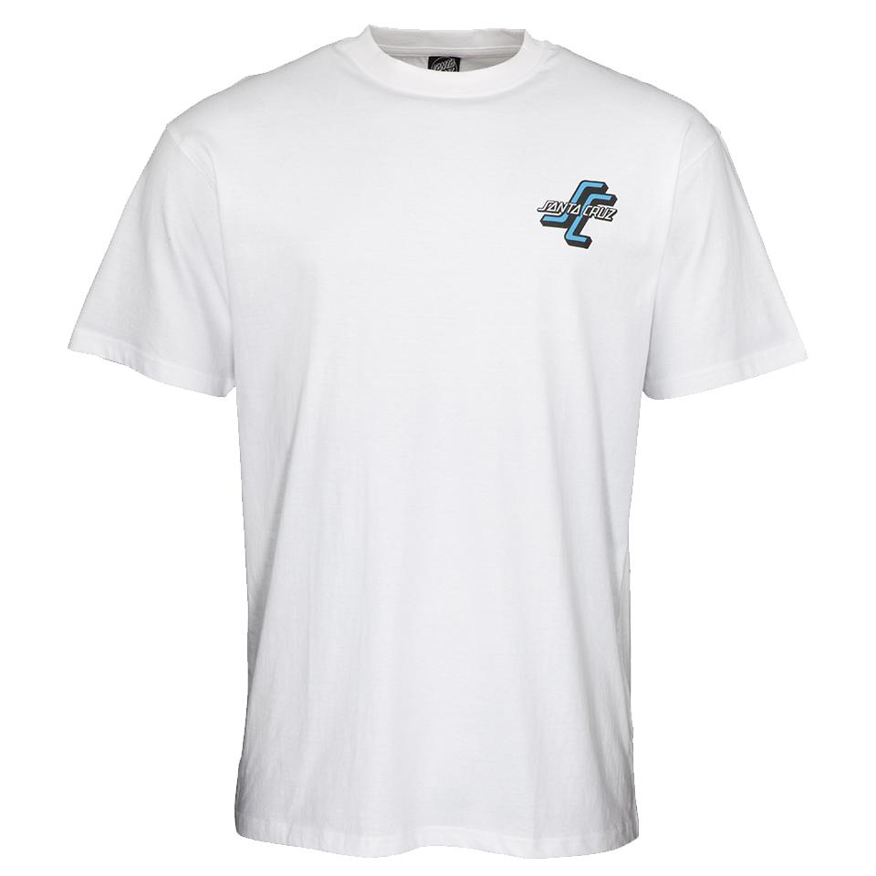 Santa Cruz Knox Archive White TShirt - Camiseta Ropa Santa Cruz Skateboards 