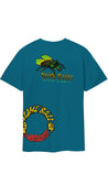 Santa Cruz Production Marine Teal TShirt - Camiseta Ropa Santa Cruz Skateboards 