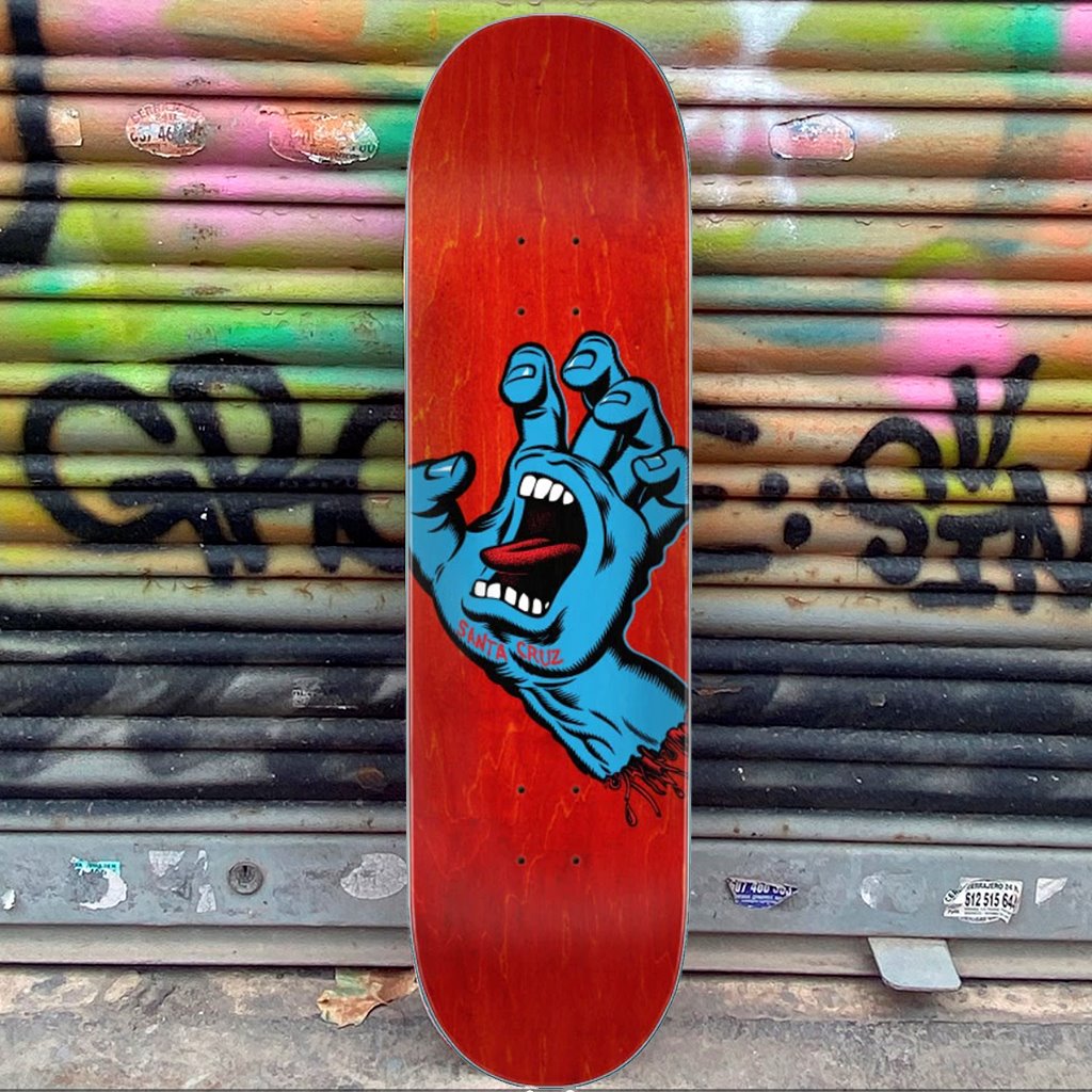 Santa Cruz Screaming Hand 8.0 Skateboard Deck - Tabla Skate Tablas Santa Cruz Skateboards 