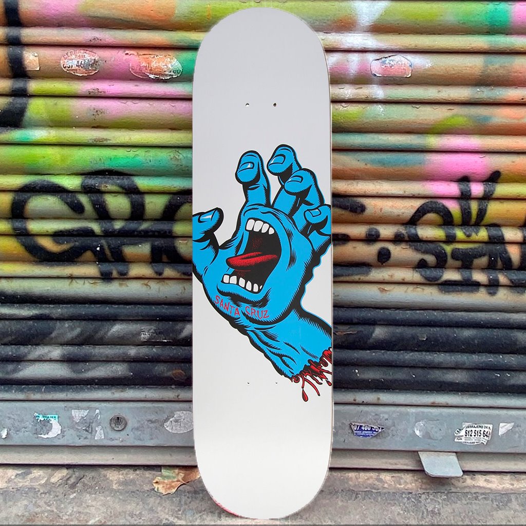 Santa Cruz Screaming Hand 8.25 Skateboard Deck - Tabla Skate Tablas Santa Cruz Skateboards 