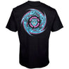 Santa Cruz Speed Wheels Face Black Tshirt- Camiseta - Furtivo! Skateboarding