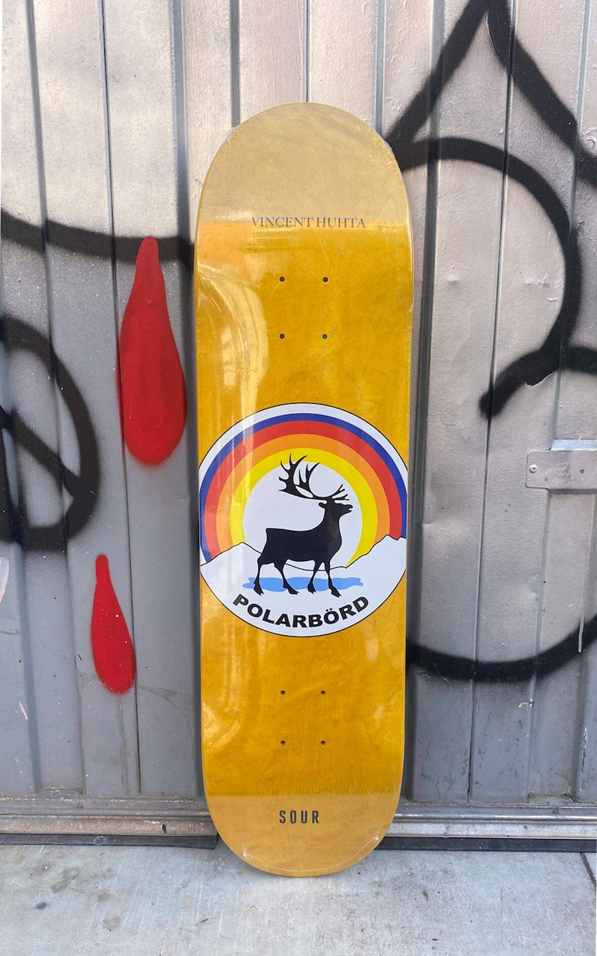 Sour Solution Vincent Polarbroda 8.375 Skateboard Deck - Tabla Skate Tabla/Deck Sour Skateboards 