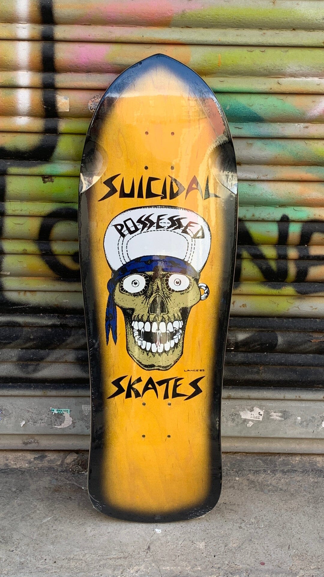 Suicidal Skates Punk Skull 10.125" Reissue Deck - Tabla de Skate Tabla/Deck Suicidal Skates 