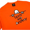 Thrasher Sad Logo Tee Orange-Camiseta - Furtivo! Skateboarding