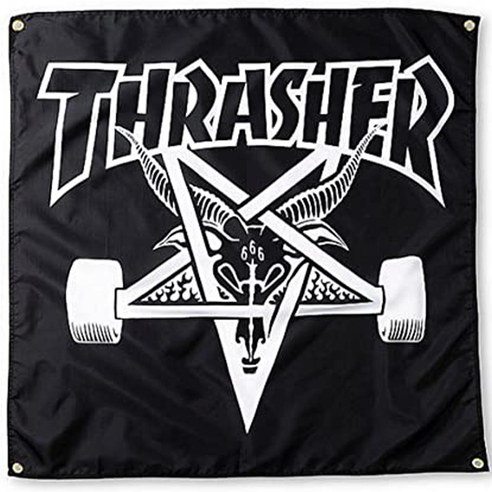 Thrasher Skategoat Banner - Bandera Accesorios Thrasher Magazine 