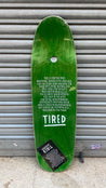 Tired Skateboards Moto Sports Deck 9.375 Skateboard Deck- Tabla Tablas Tired Skateboards 
