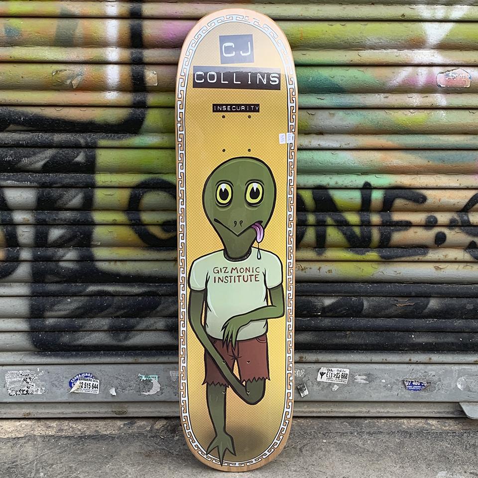 Toy Machine 7.75 Collins Insecurity Skateboard Deck- Tabla Skate Tabla/Deck Toy Machine 
