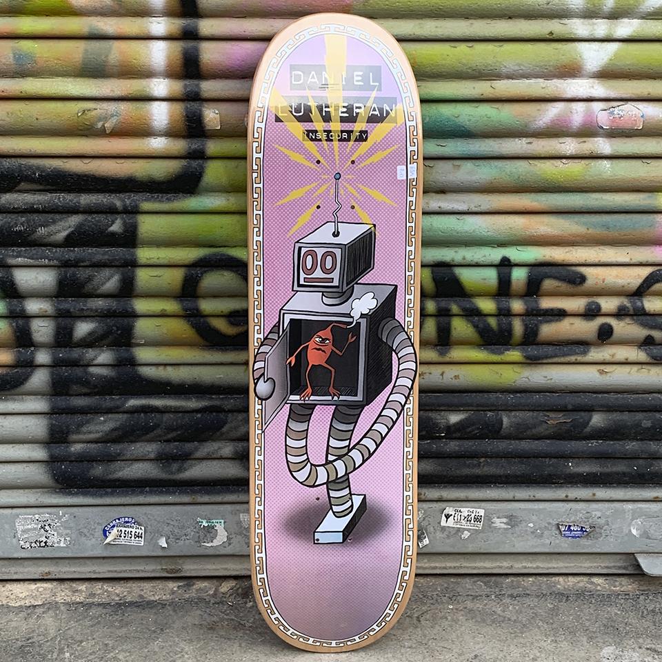Toy Machine 8.25 Lutheran Insecurity Skateboard Deck - Tabla Skate Tabla/Deck Toy Machine 