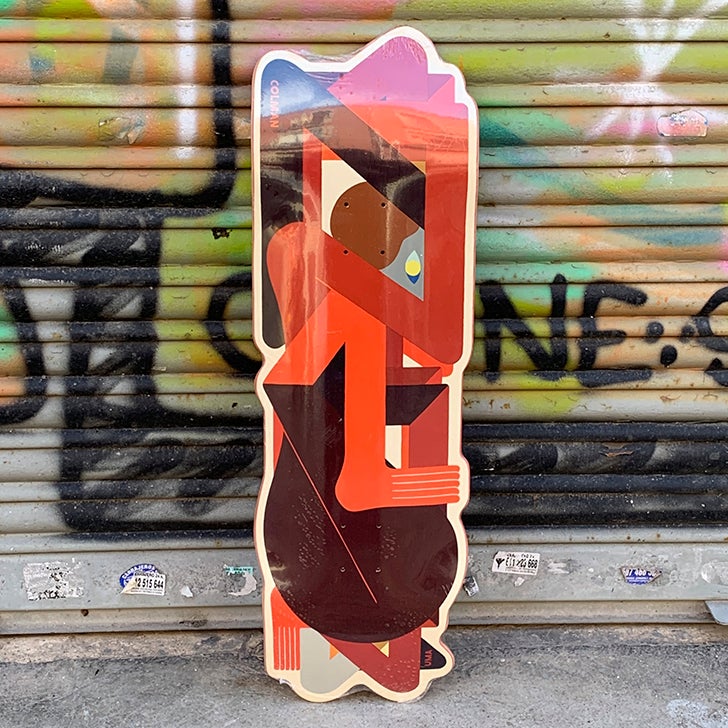 Uma Landsleds Colman Crazy Skateboard Deck- Tabla Tabla/Deck Uma Landsleeds 