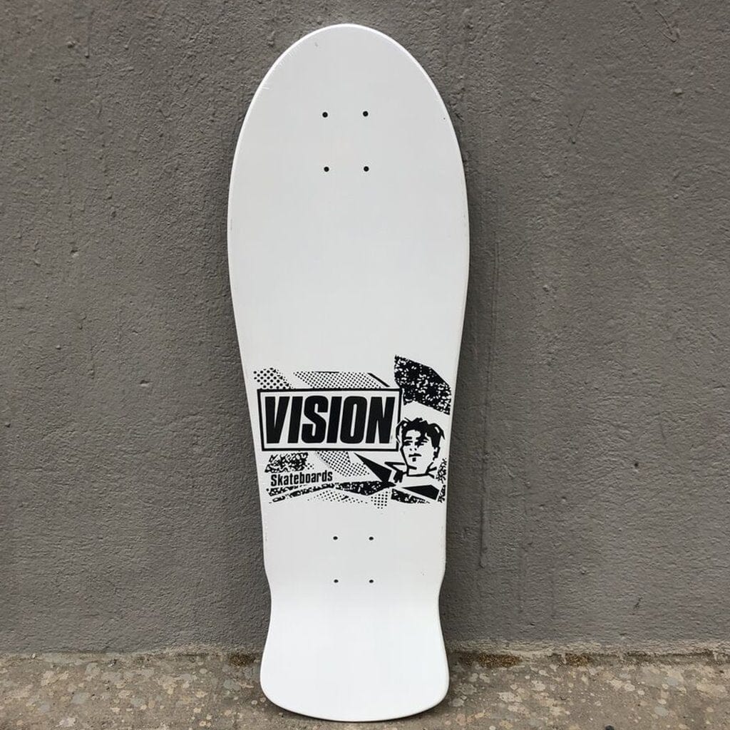 Vision Mark Gonzales White Original Reissue Deck - Tabla Skate Tabla/Deck Vision Skateboards 