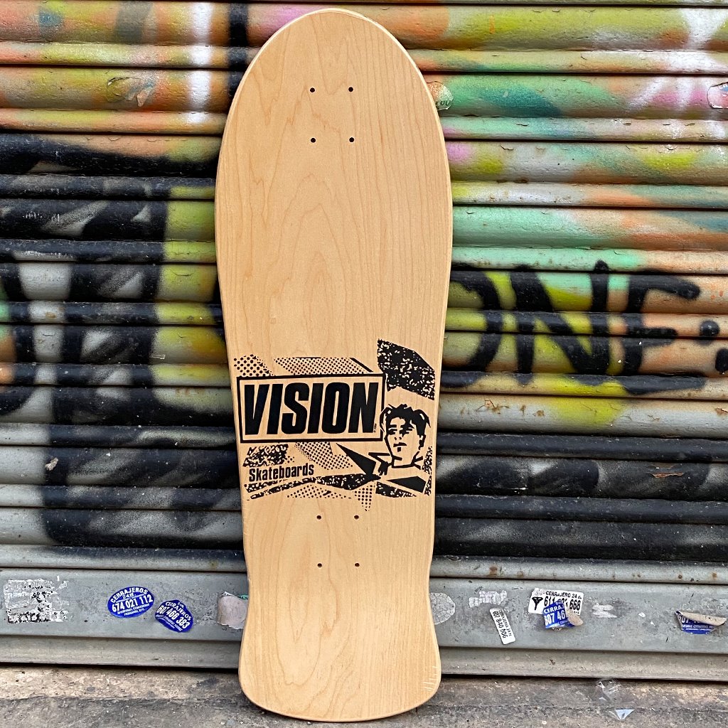 VISION ORIGINAL MG Natural Skateboard Deck Reissue- Tabla Skate - Furtivo! Skateboarding