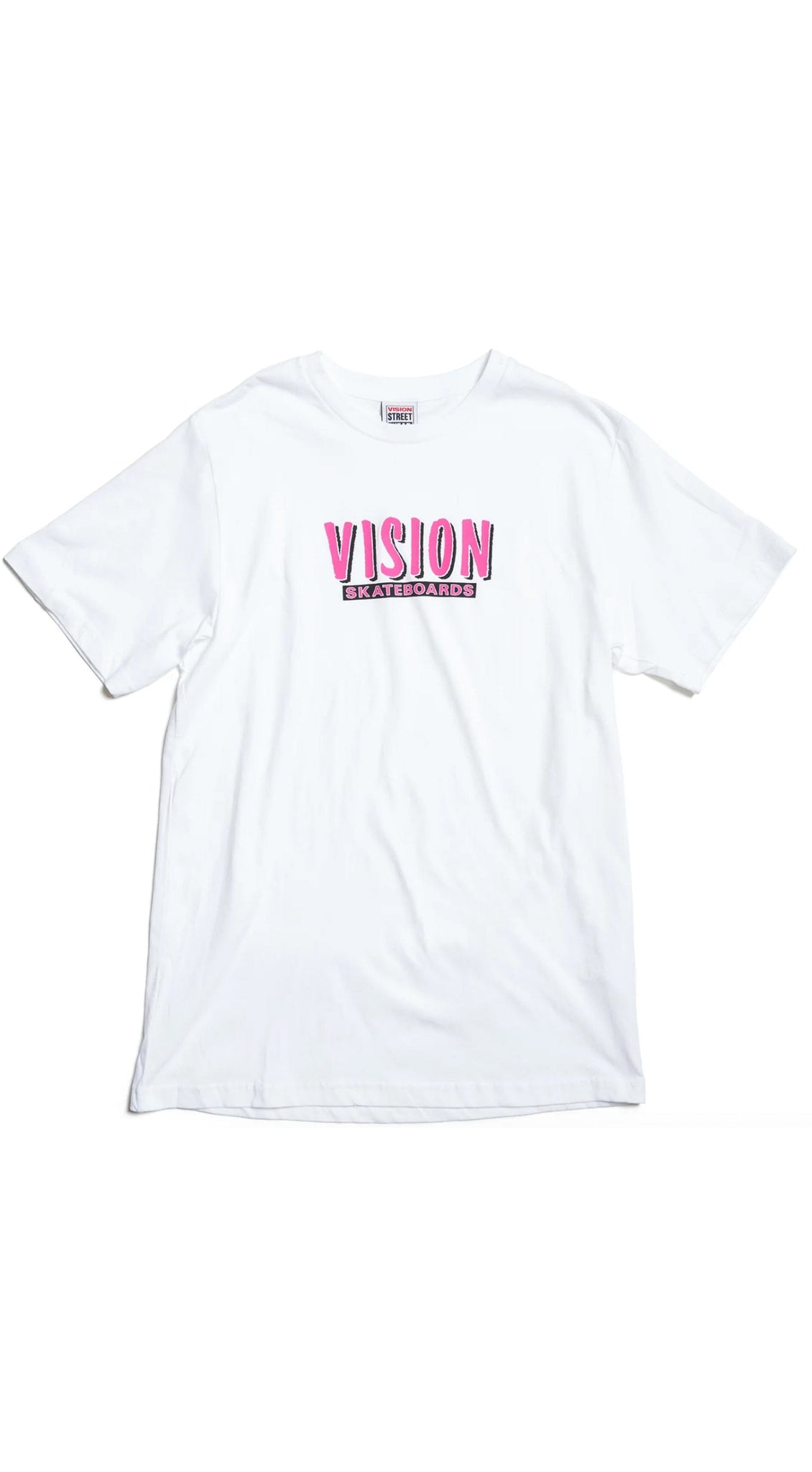 Vision Street Wear Skateboards S/S White T-shirt - Camiseta Ropa Vision Skateboards 