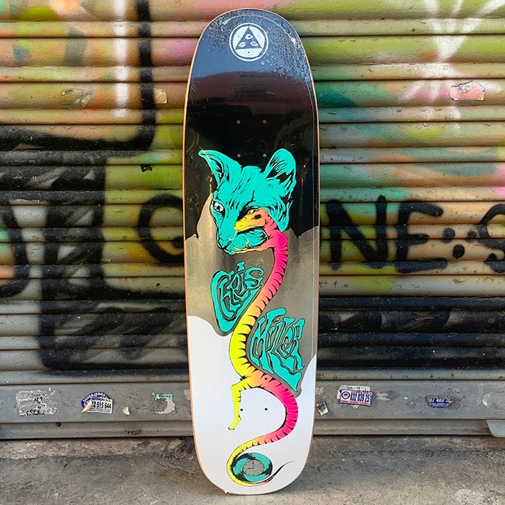 Welcome Left Eye on Catblood 2 8.75 Skateboard Deck - Tabla de Skate Tablas Welcome Skateboards 