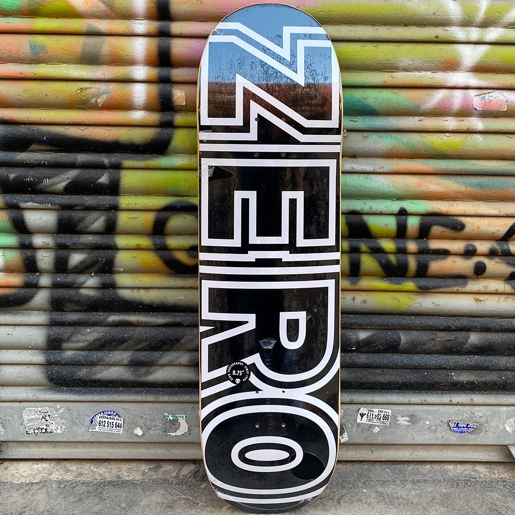 Zero Bold 8.75 Skateboard Deck-Tabla Skate Tabla/Deck Zero Skateboards 