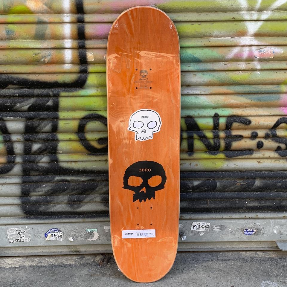 Zero Three Skulls 8.5 Black Skateboard Deck-Tabla Skate Tabla/Deck Zero Skateboards 